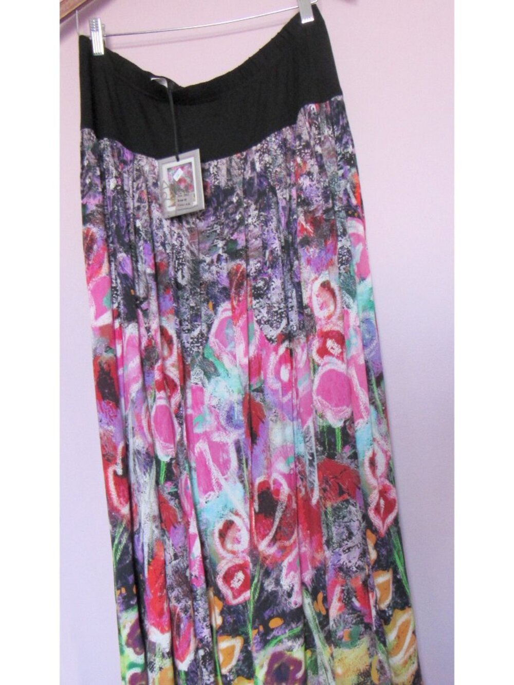 Dolcezza Skirt, Floral, sz. M, Lined,